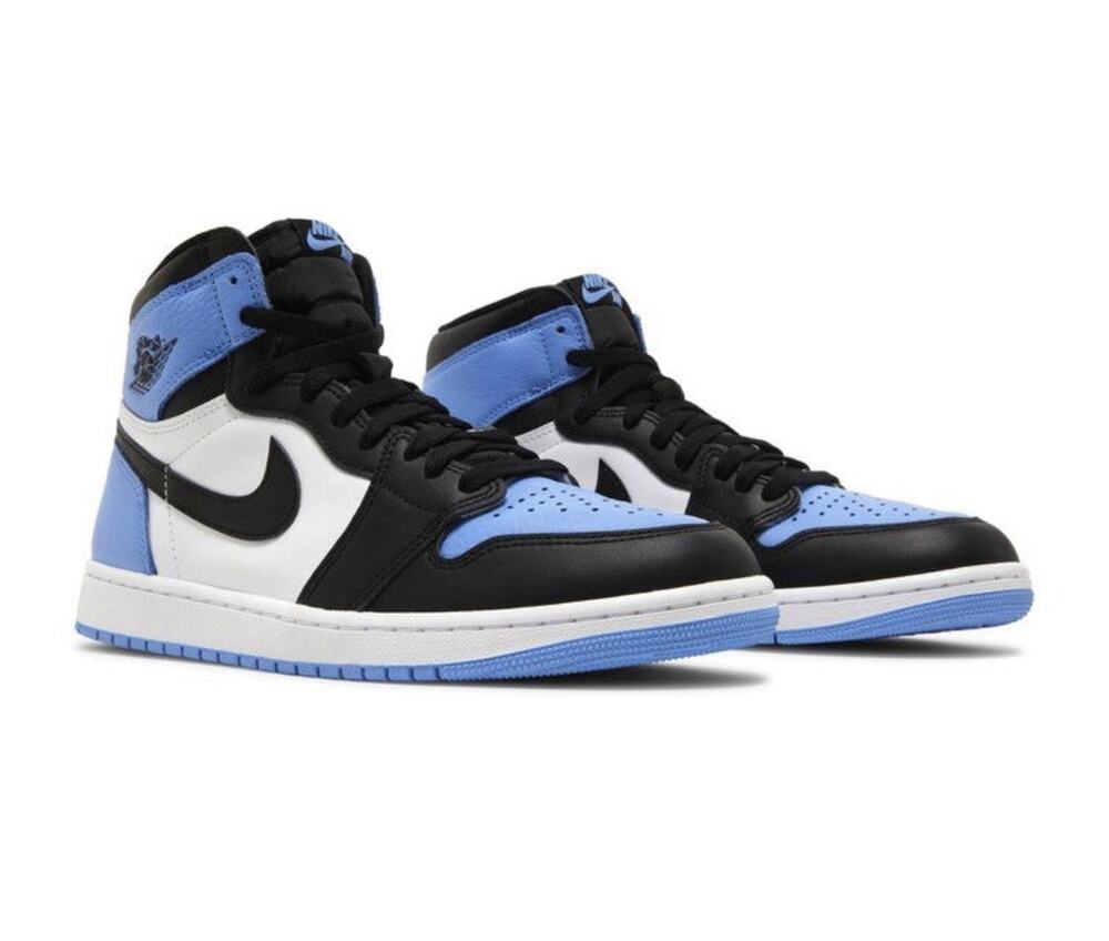 Nike Air Jordan 1 Men's Size 9.5 Retro OG High UNC Toe DZ5485-400 Brand New DS